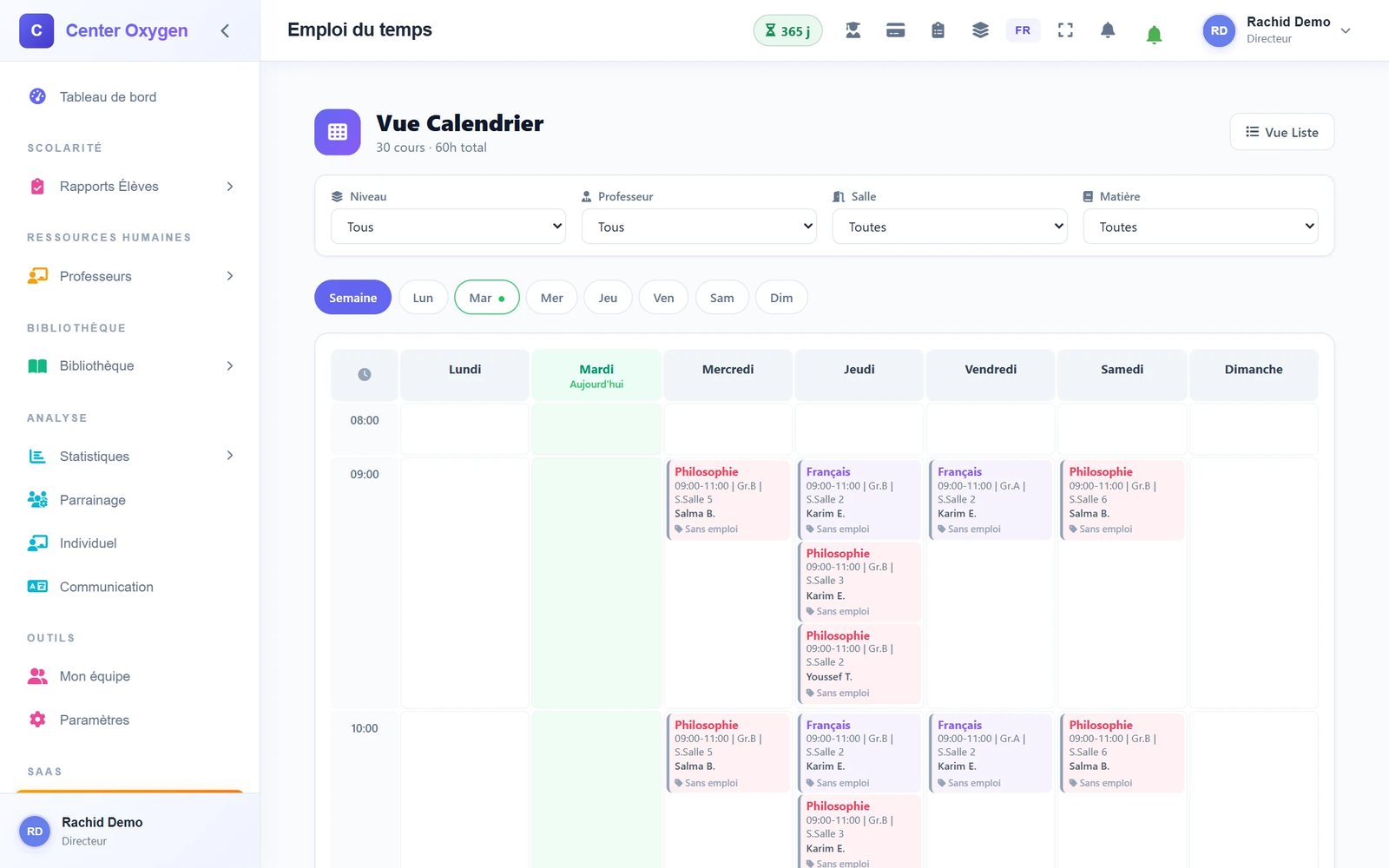 Timetables